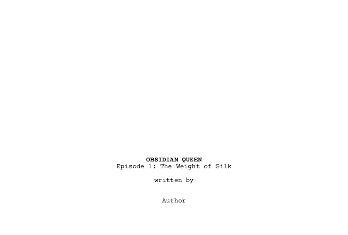 write your movie script, TV pilot, or feature screenplay, youtube script